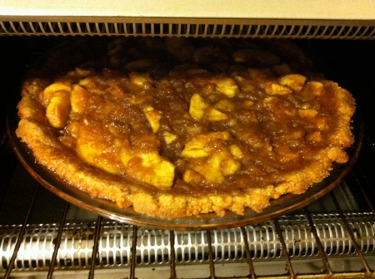 Gluten-free vegan apple pie
